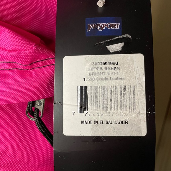 Jansport Superbreak Backpack, Pink - NWT - Picture 4 of 5